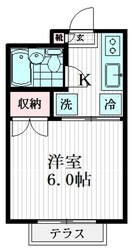 サンライズ山口の物件間取画像